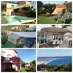 Hyeres Mont Des Oiseaux Vue Mer Villa 180 M2 Piscine Spa